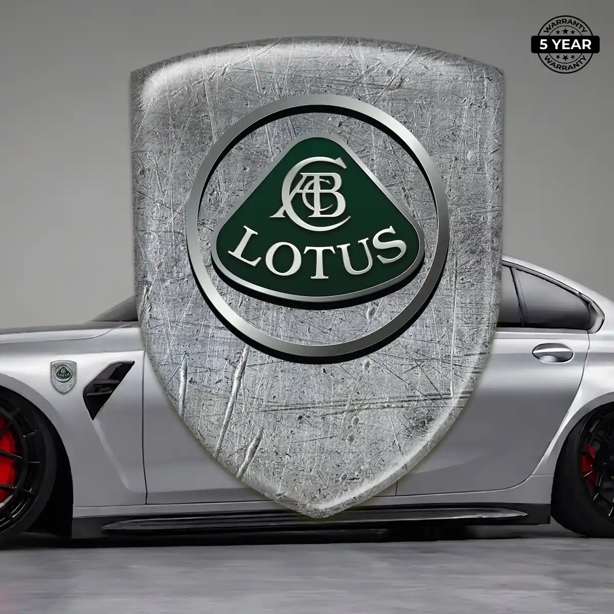 Lotus Silicone Badge Elite Finish