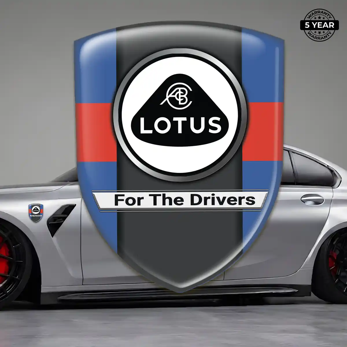 Lotus Silicone Badge Exterior Luxe