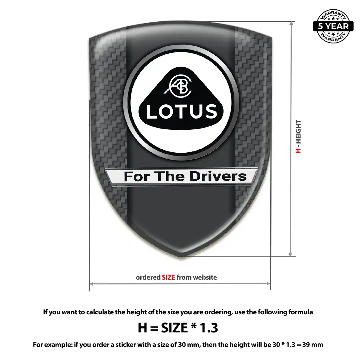 Lotus Silicone Badge Noble Edition