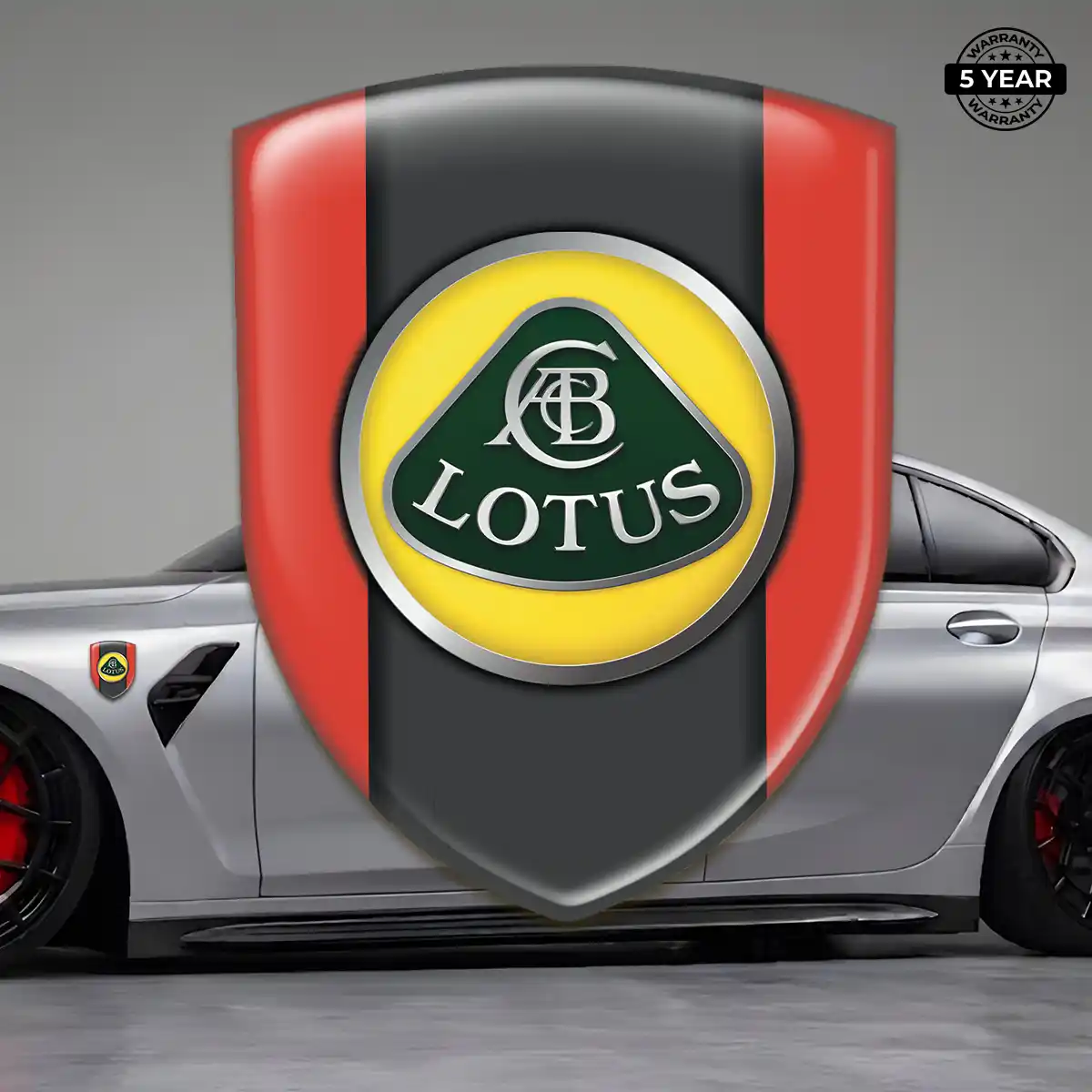 Lotus Silicone Badge Opulent Line