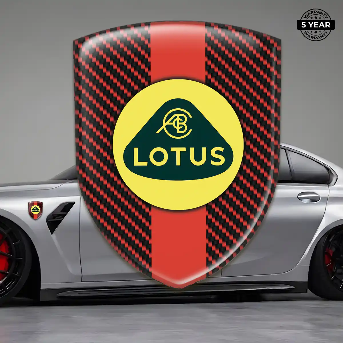 Lotus Silicone Badge Outer Style
