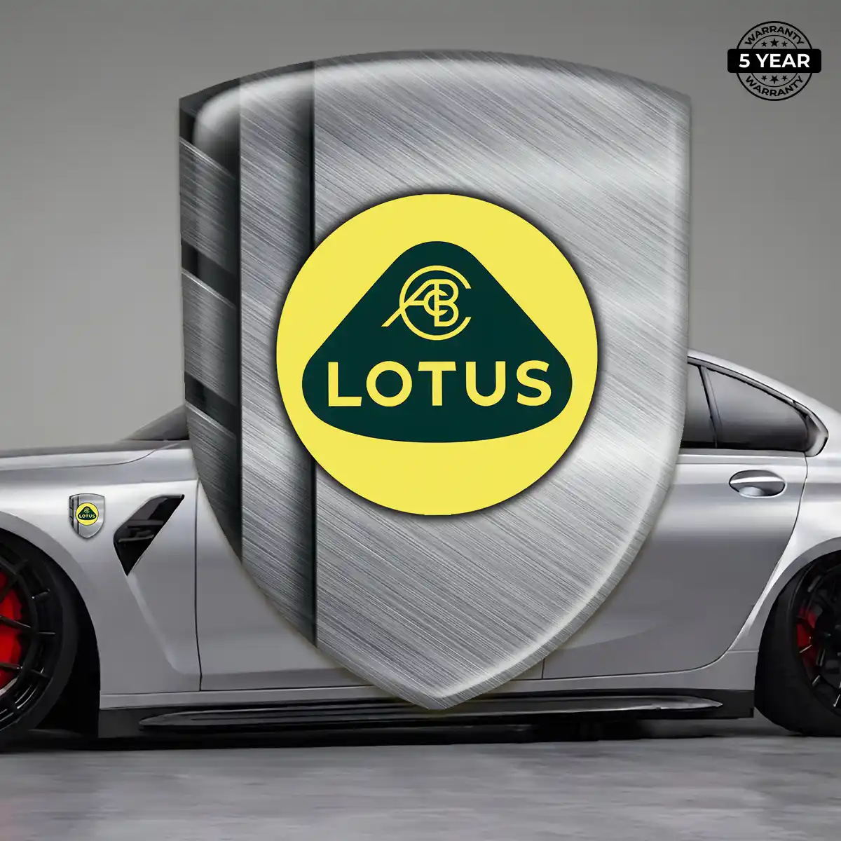 Lotus Silicone Badge Premium Dome