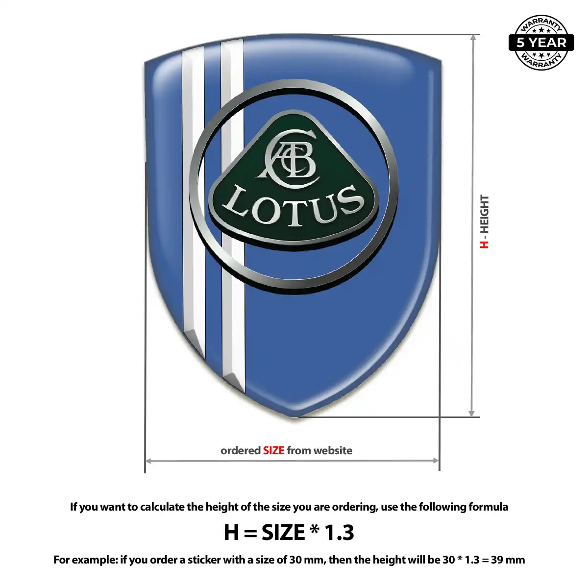 Lotus Silicone Badge Prime Quality