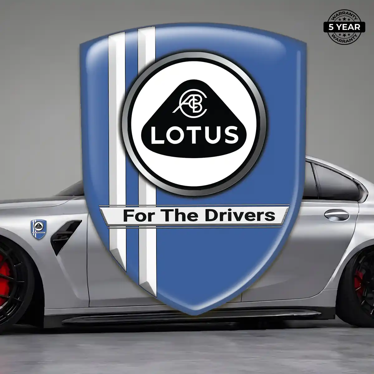 Lotus Silicone Badge Refined Design