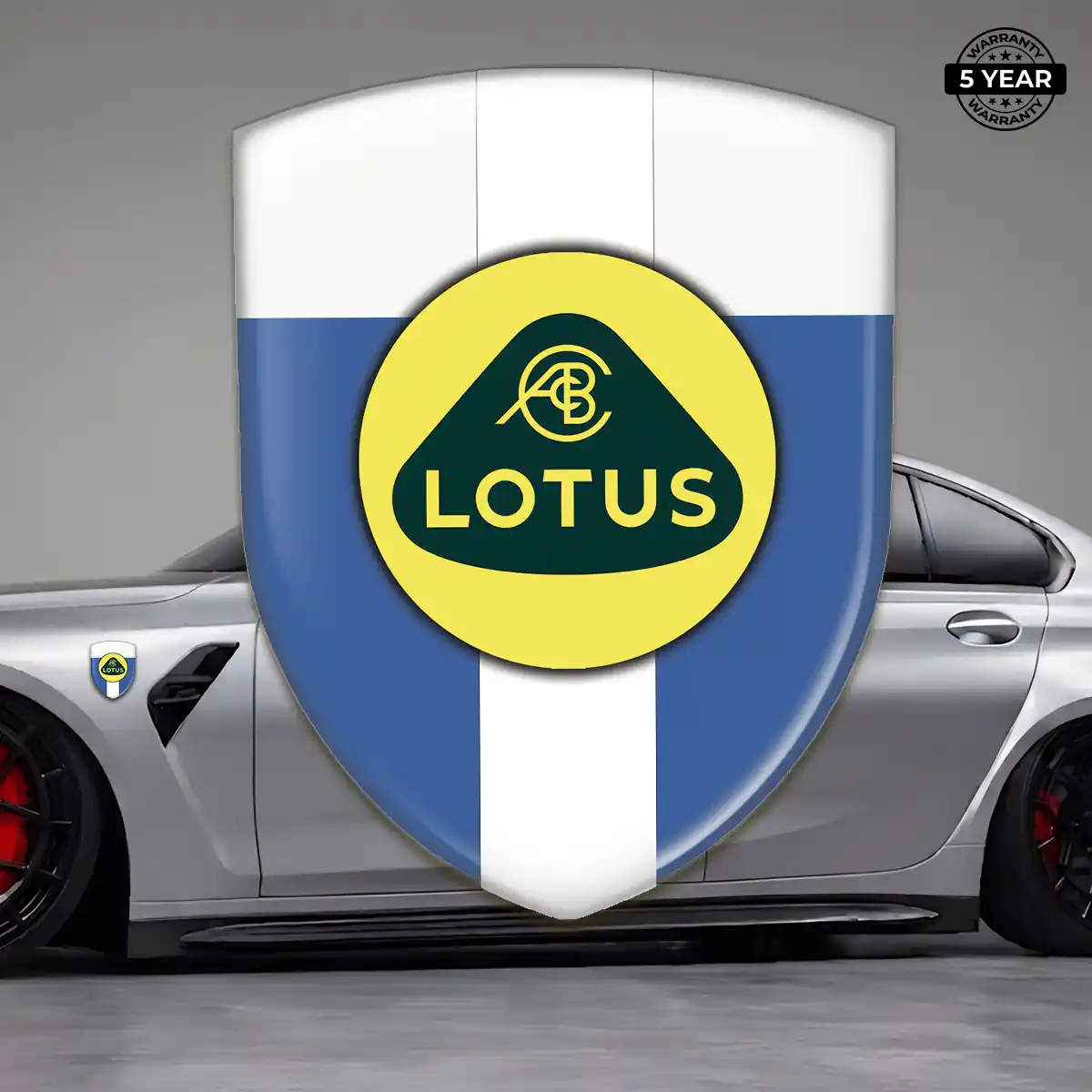 Lotus Silicone Badge Resin Luxe