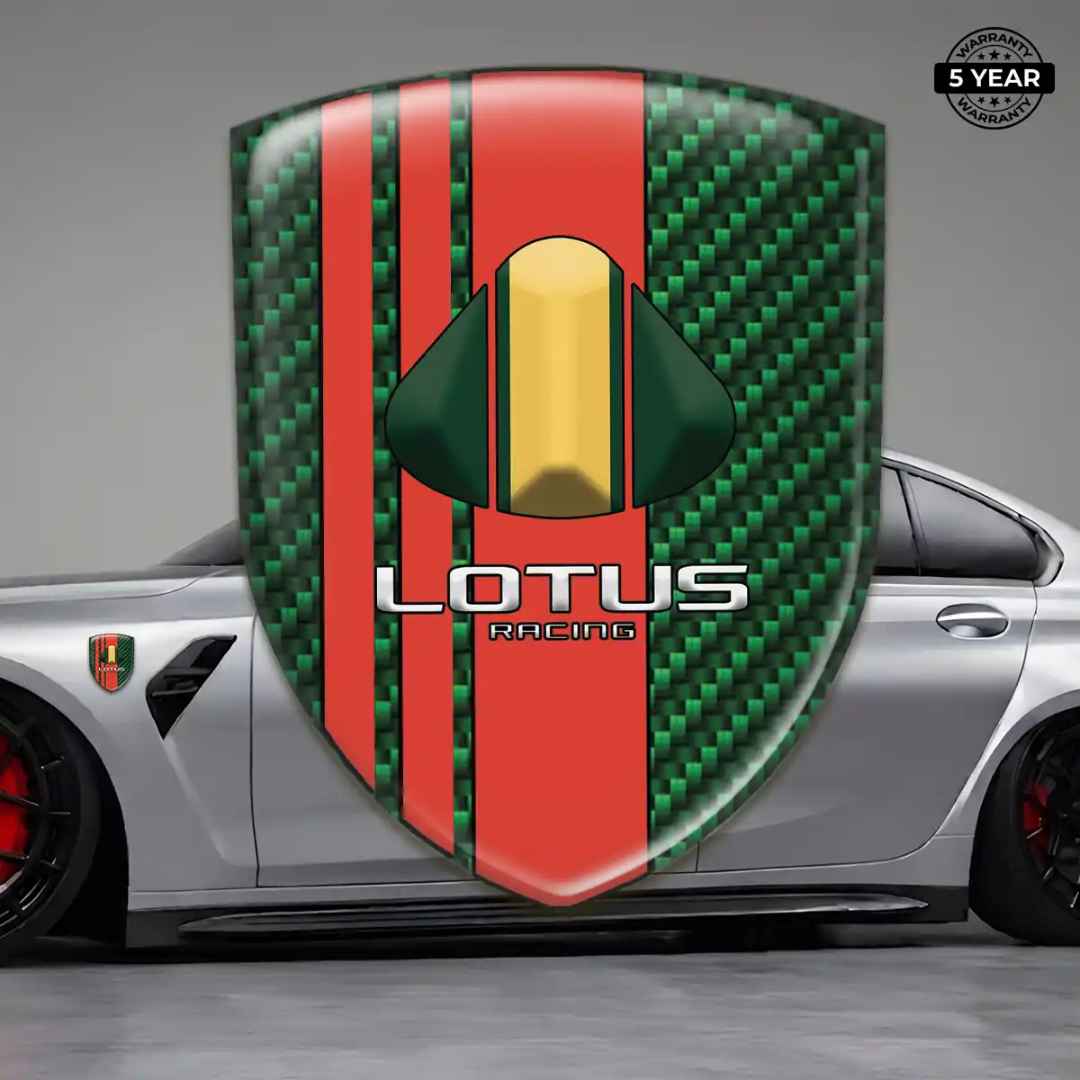 Lotus Silicone Badge Sleek Style