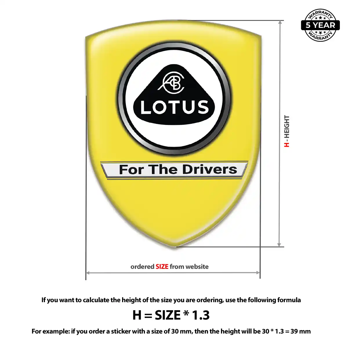 Lotus Silicone Badge Superior Craft