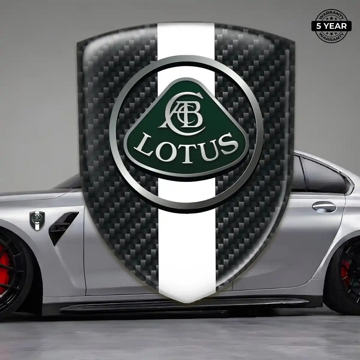 Lotus Silicone Emblem Cabin Style