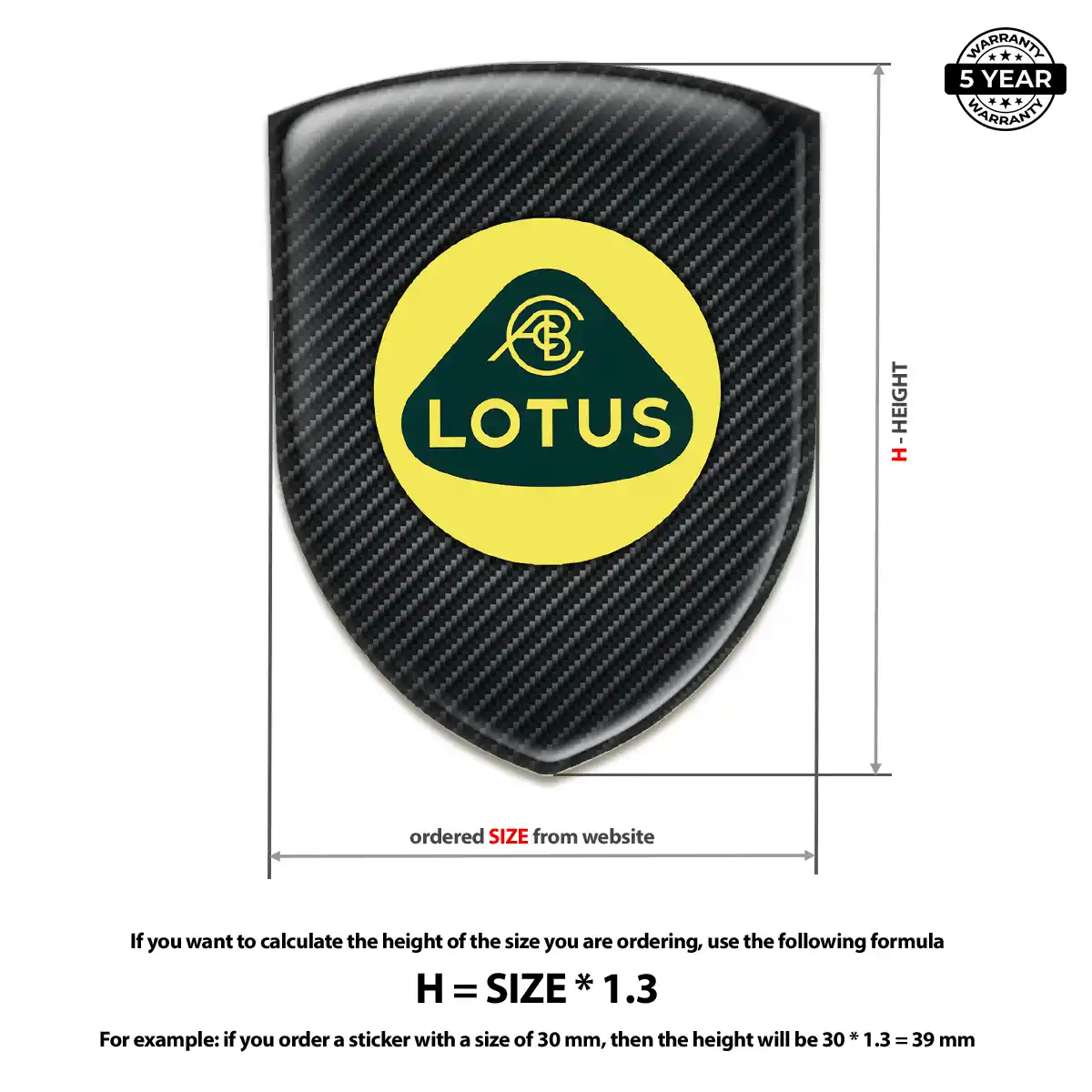 Lotus Silicone Emblem Elite Edition