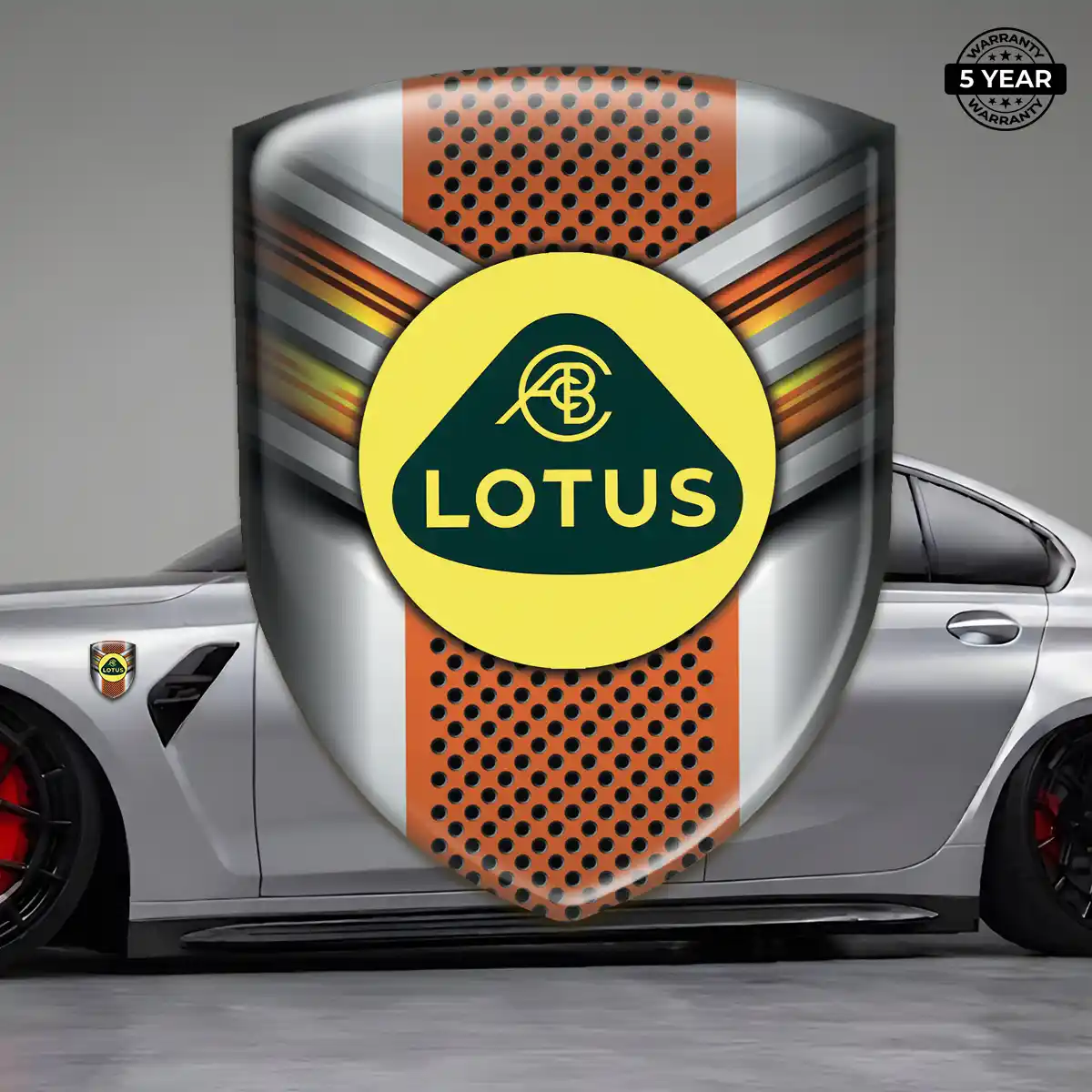 Lotus Silicone Emblem Interior Luxe
