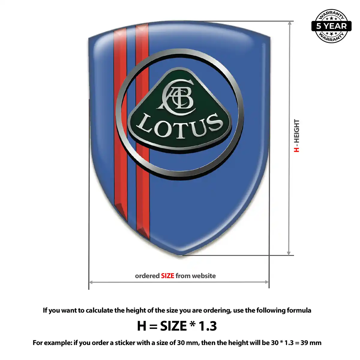 Lotus Silicone Emblem Opulent Line