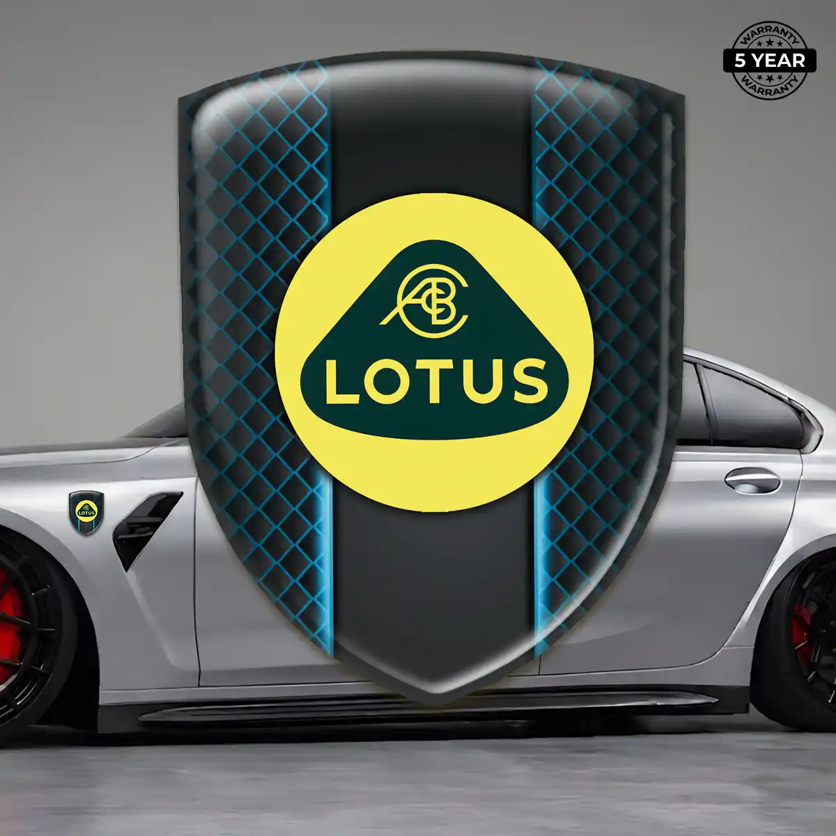 Lotus Silicone Emblem Outer Style