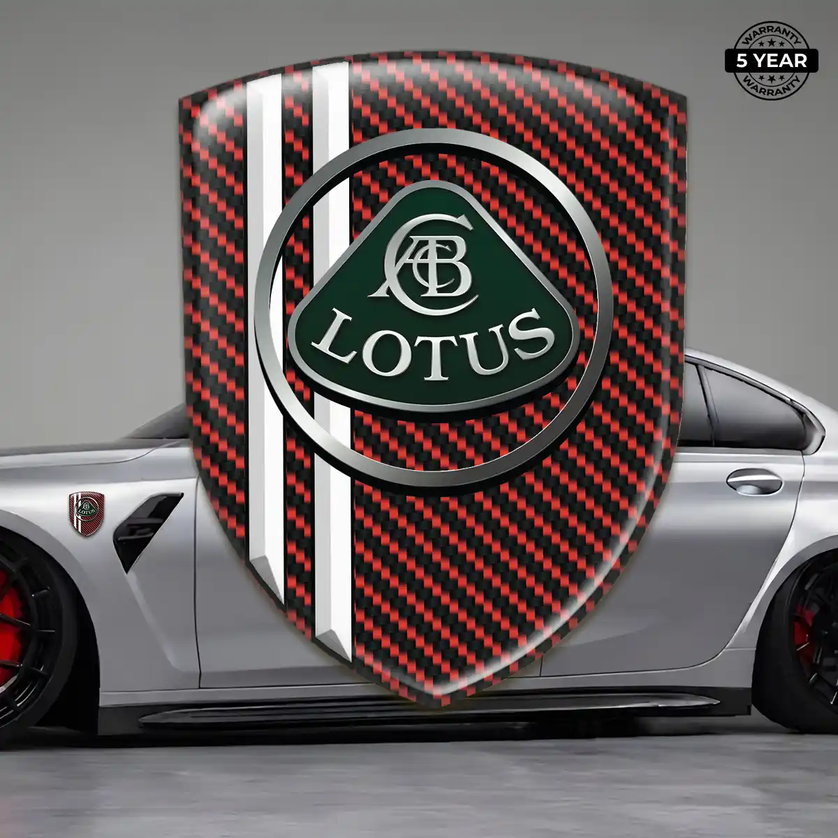 Lotus Silicone Emblem Premium Dome