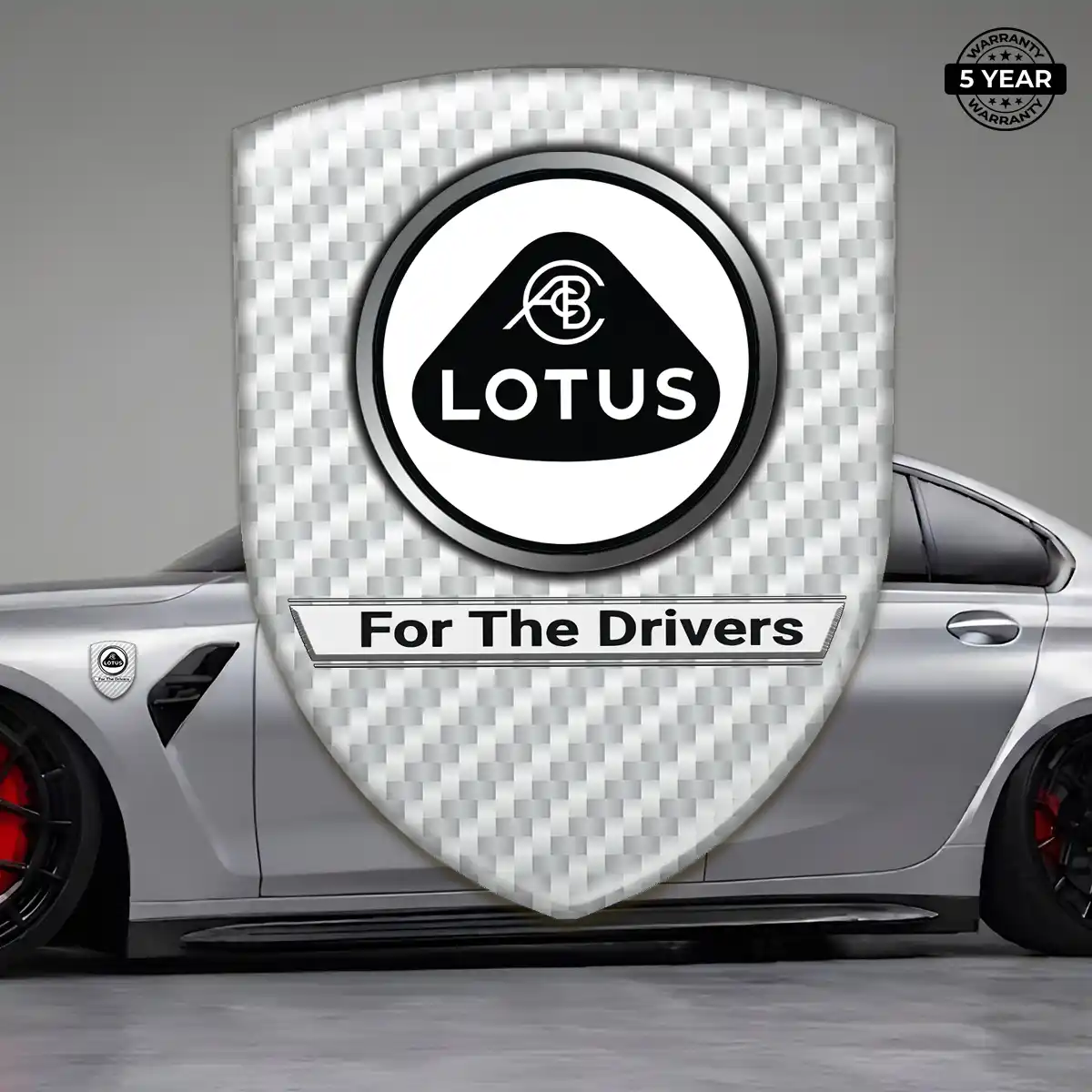 Lotus Silicone Emblem Prime Quality
