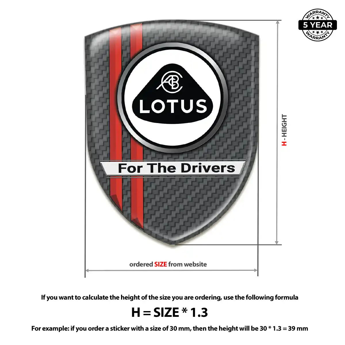 Lotus Silicone Emblem Refined Design