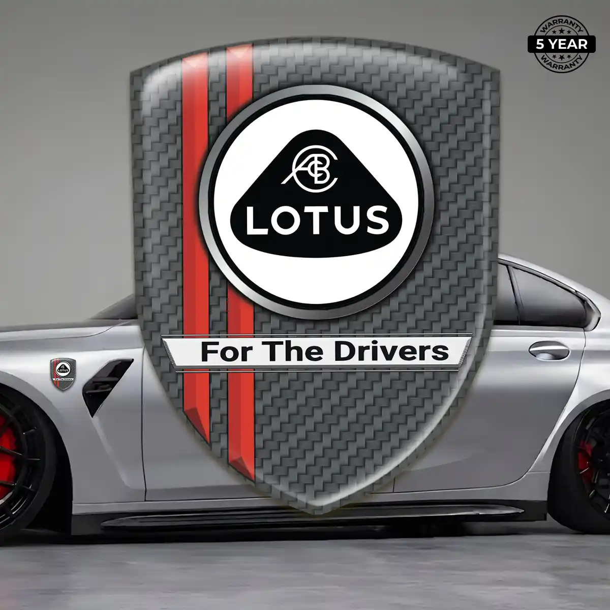 Lotus Silicone Emblem Refined Design