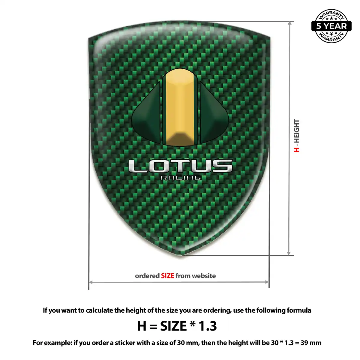 Lotus Silicone Emblem Resin Elite