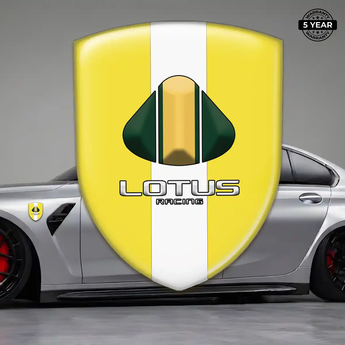 Lotus Silicone Emblem Resin Luxe
