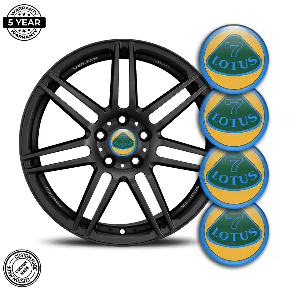 Lotus Silicone Emblem Self-Adhesive Stylish Design
