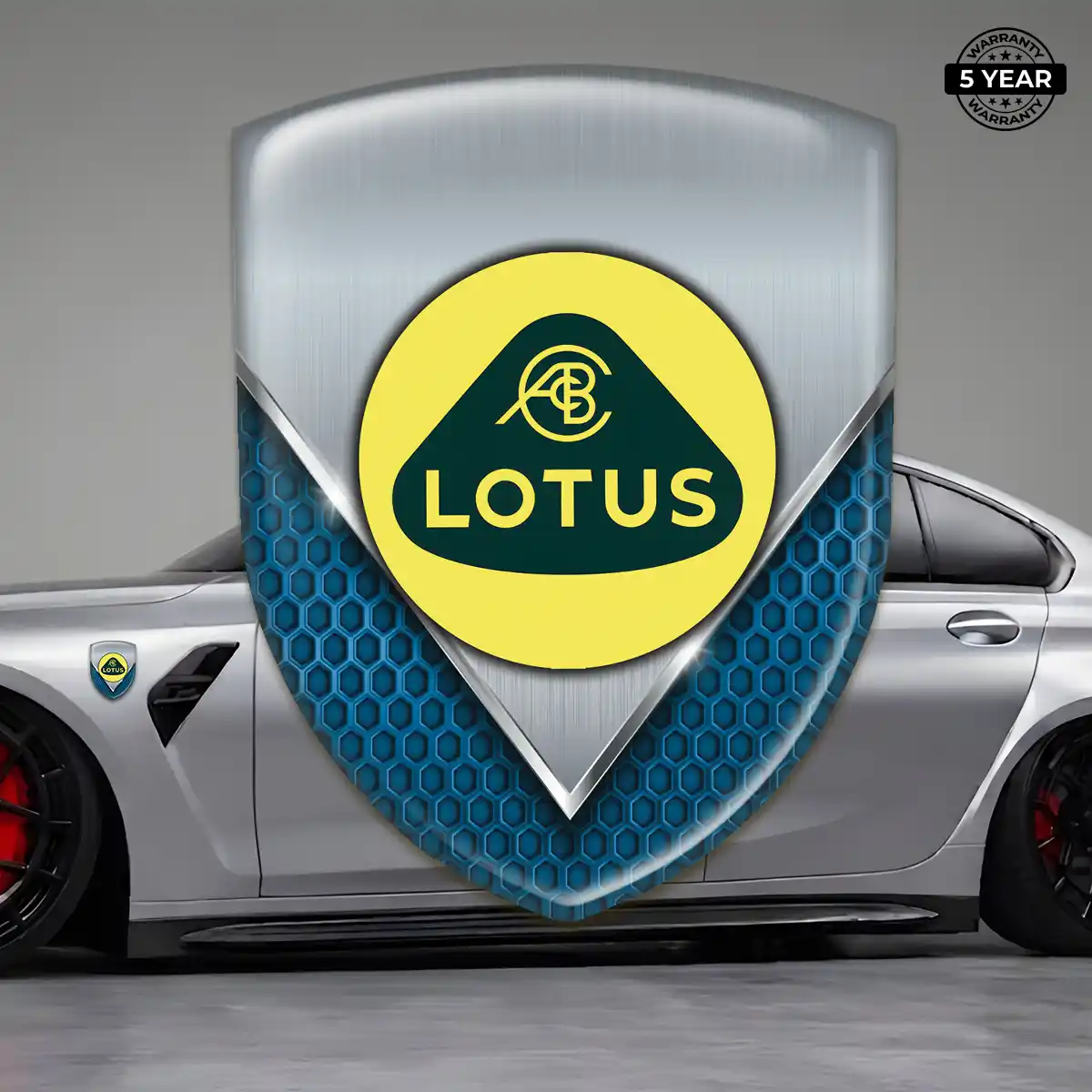 Lotus Silicone Emblem Sleek Style