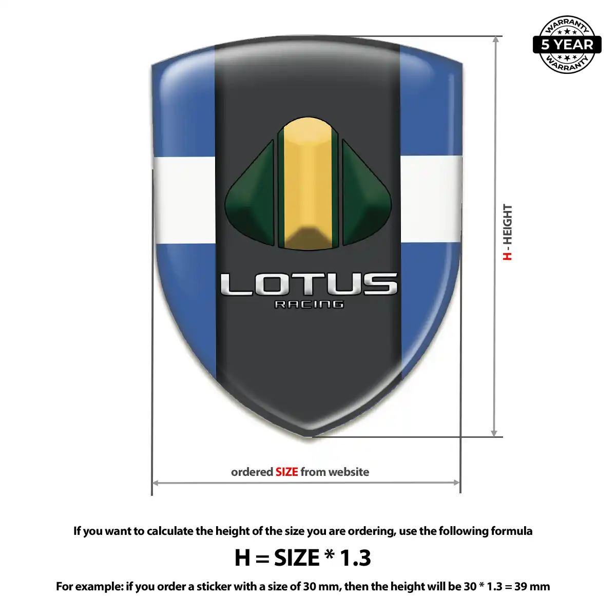 Lotus Silicone Emblem Superior Craft