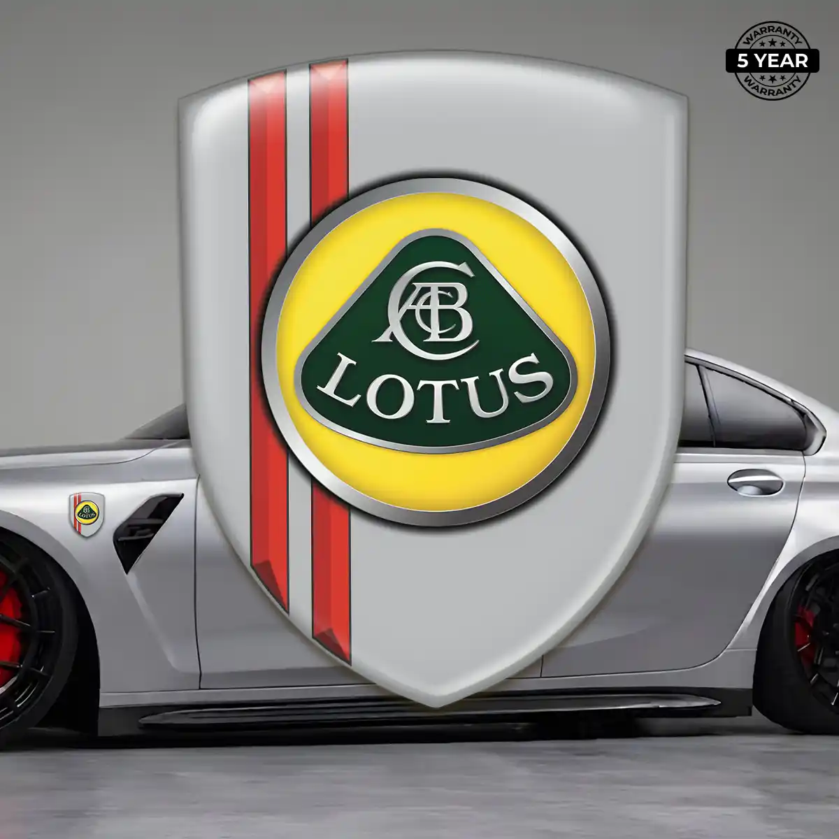Lotus Silicone Sticker Interior Elegance