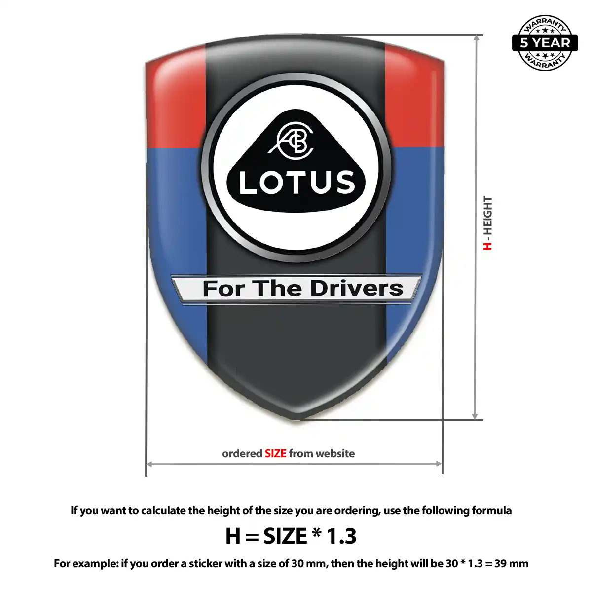 Lotus Silicone Sticker Interior Luxe
