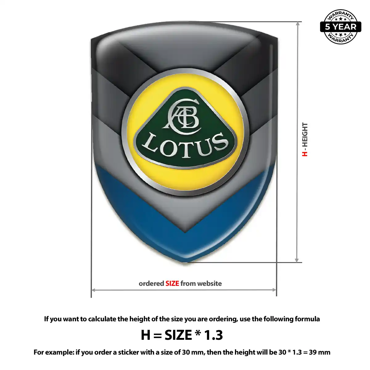 Lotus Silicone Sticker Noble Edition