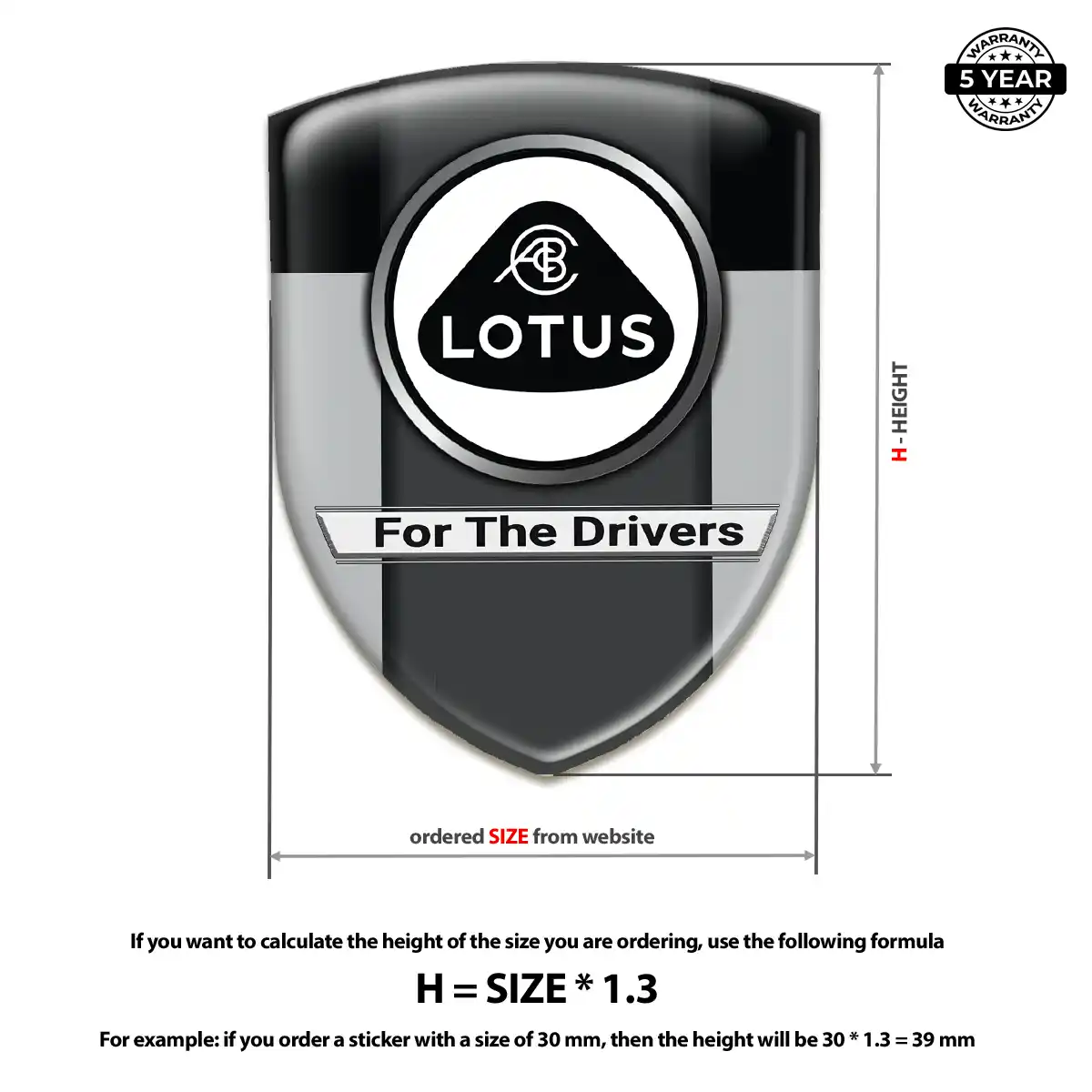 Lotus Silicone Sticker Opulent Line