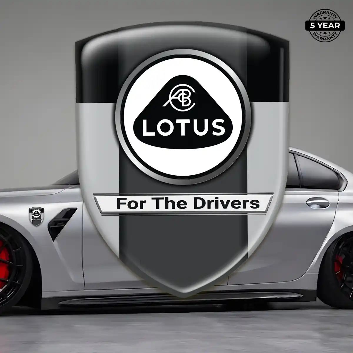 Lotus Silicone Sticker Opulent Line