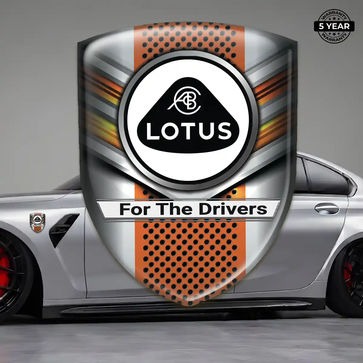 Lotus Silicone Sticker Outer Style
