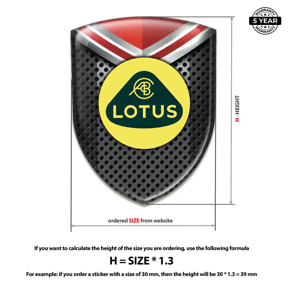 Lotus Silicone Sticker Resin Elite