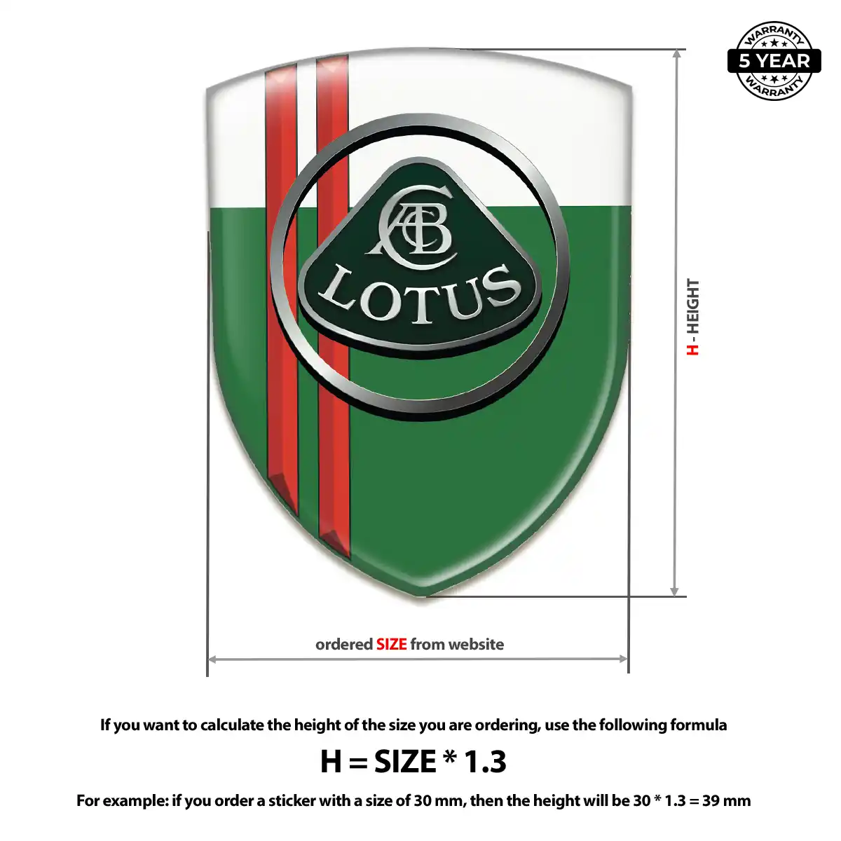 Lotus Silicone Sticker Resin Luxe