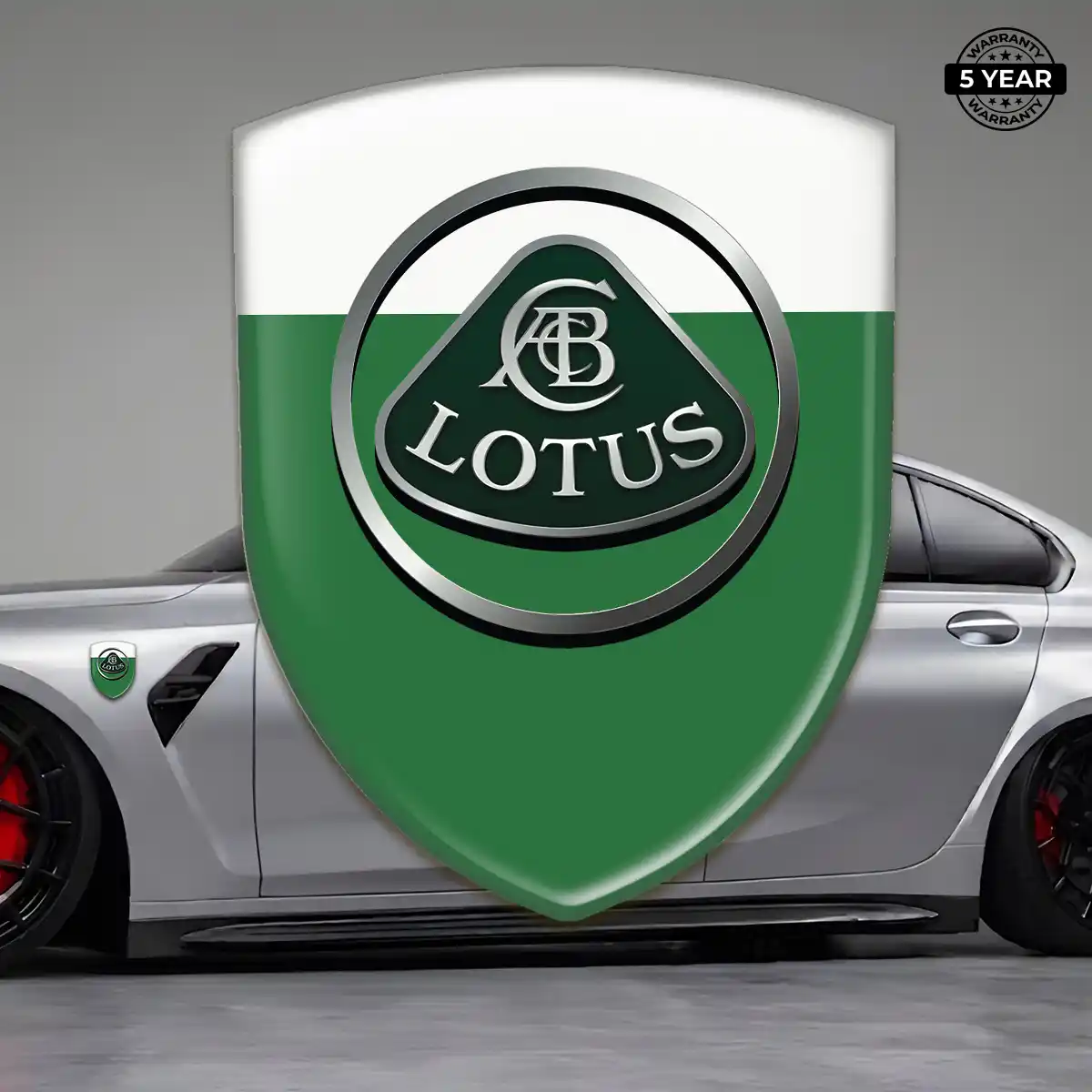 Lotus Silicone Sticker Sleek Style