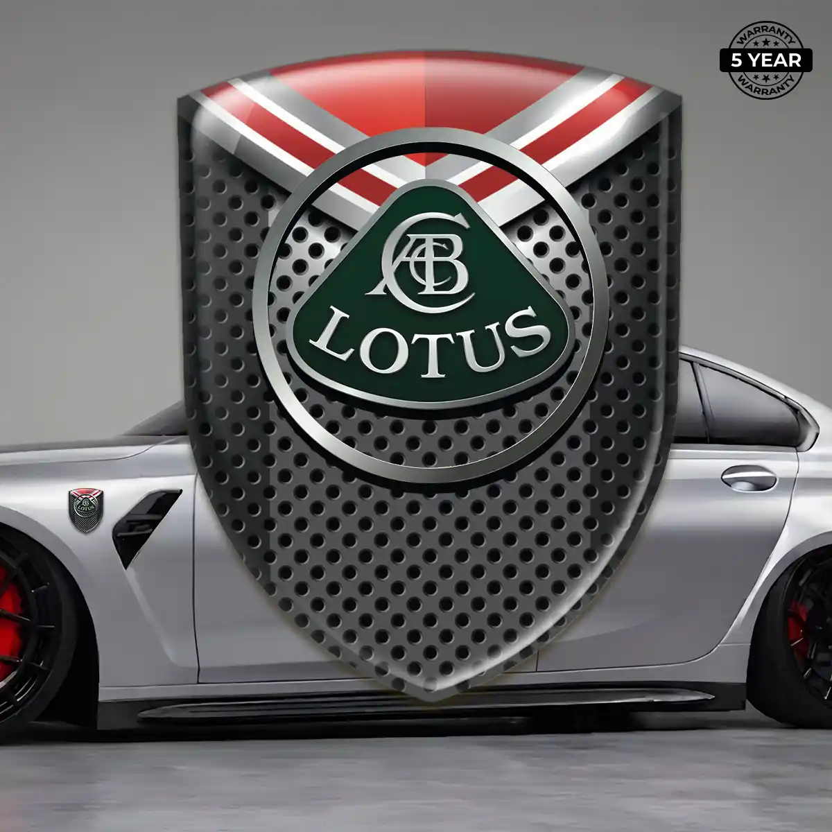 Lotus Sticker Interior Elegance