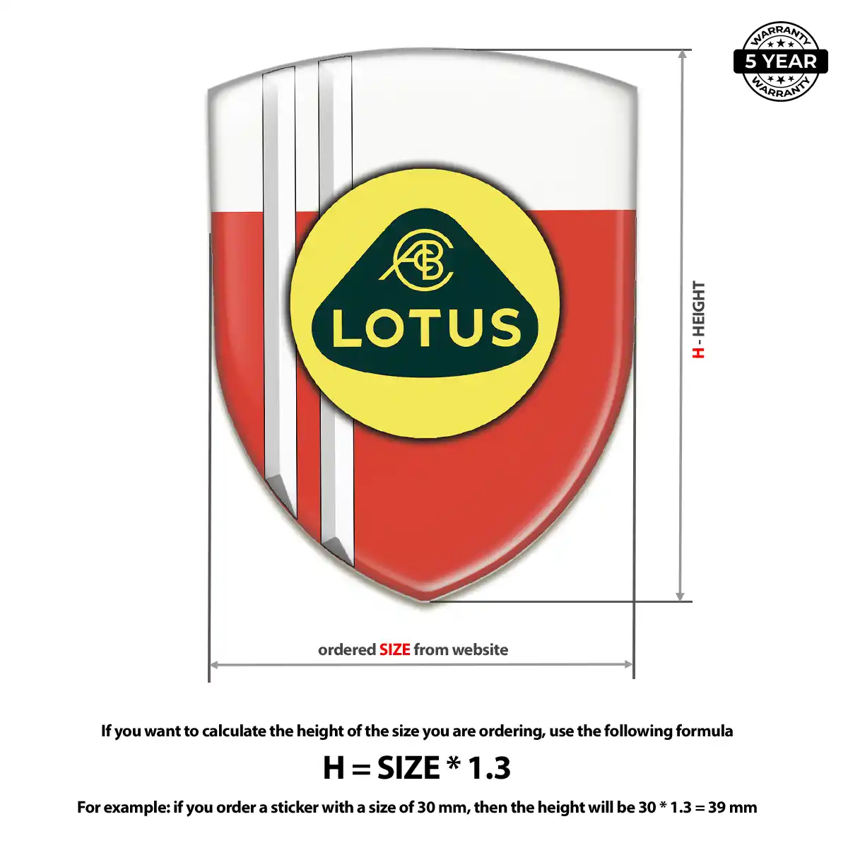 Lotus Sticker Opulent Line