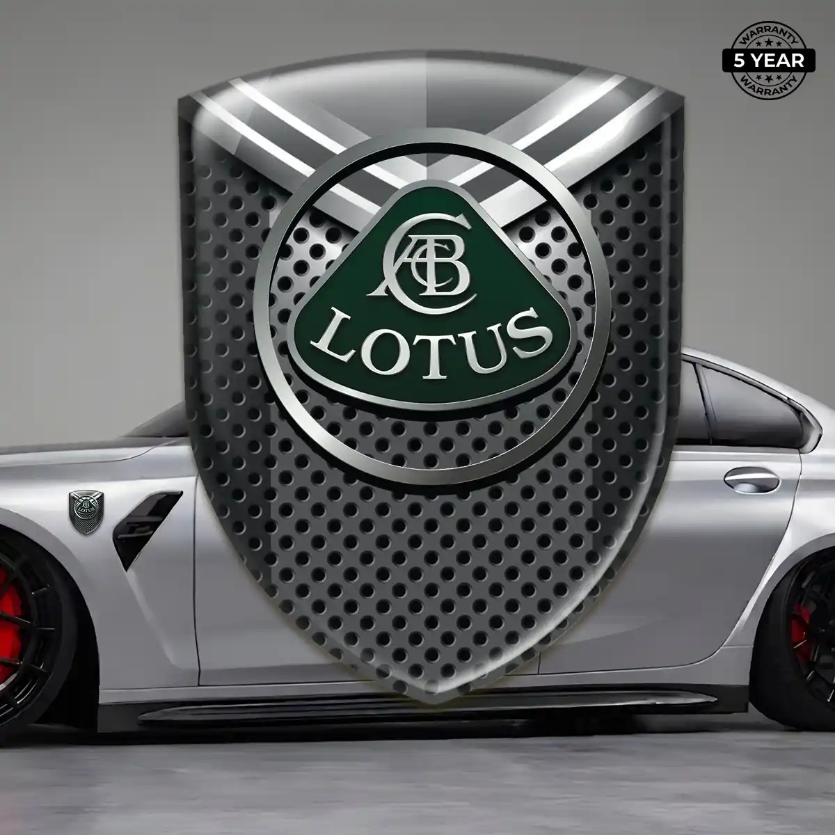 Lotus Sticker Premium Dome