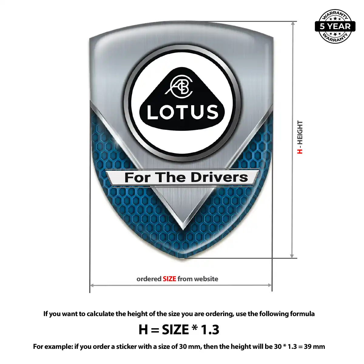 Lotus Sticker Prestige Line