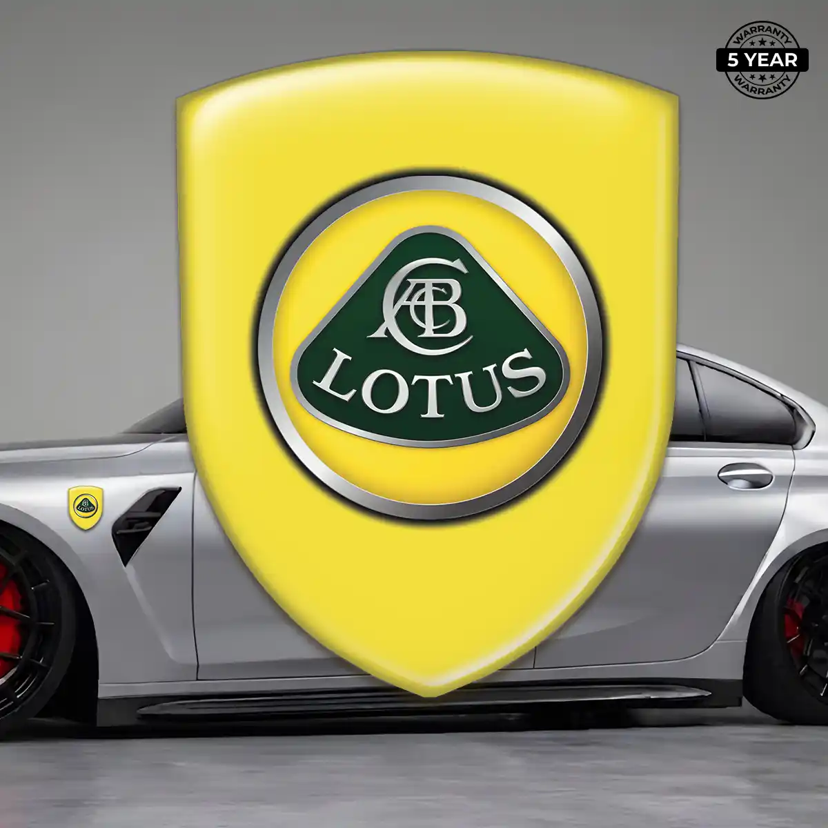 Lotus Sticker Resin Luxe