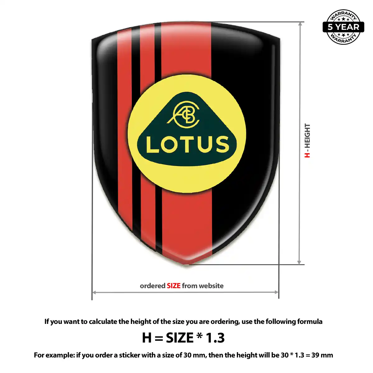 Lotus Sticker Superior Craft