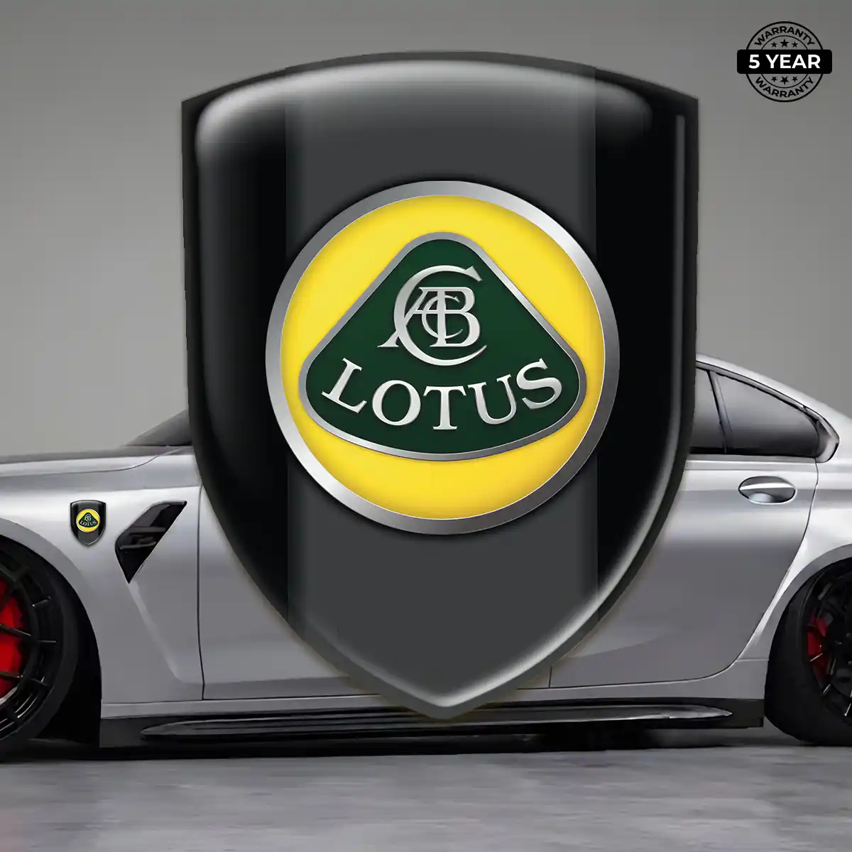 Lotus Vehicle Logo Sticker Elite Finish