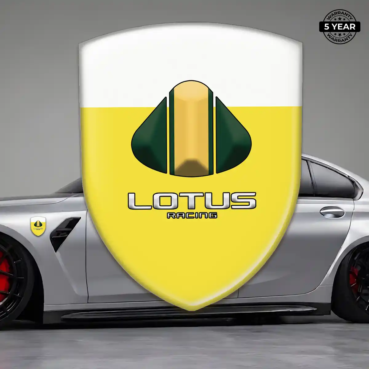 Lotus Vehicle Logo Sticker Interior Luxe