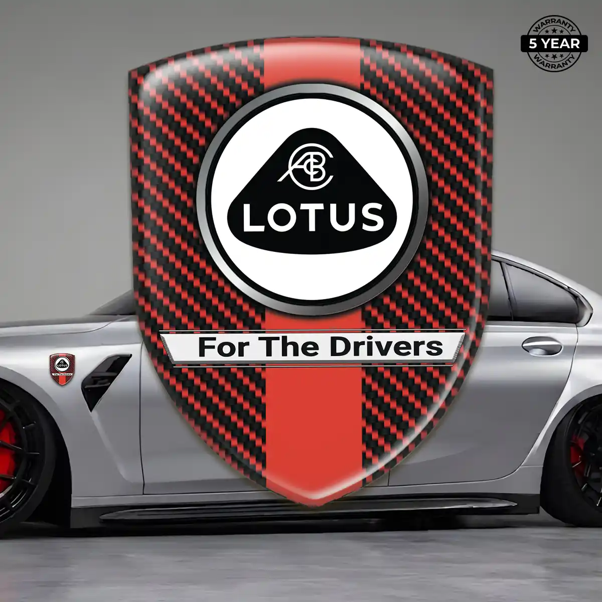 Lotus Vehicle Logo Sticker Opulent Line