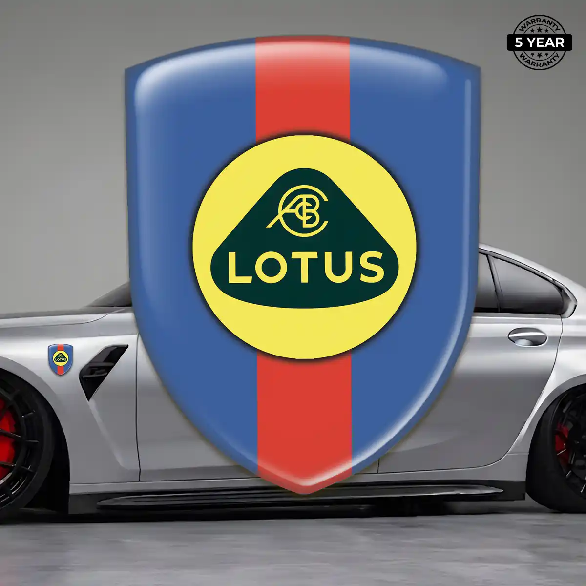 Lotus Vehicle Logo Sticker Refined Design