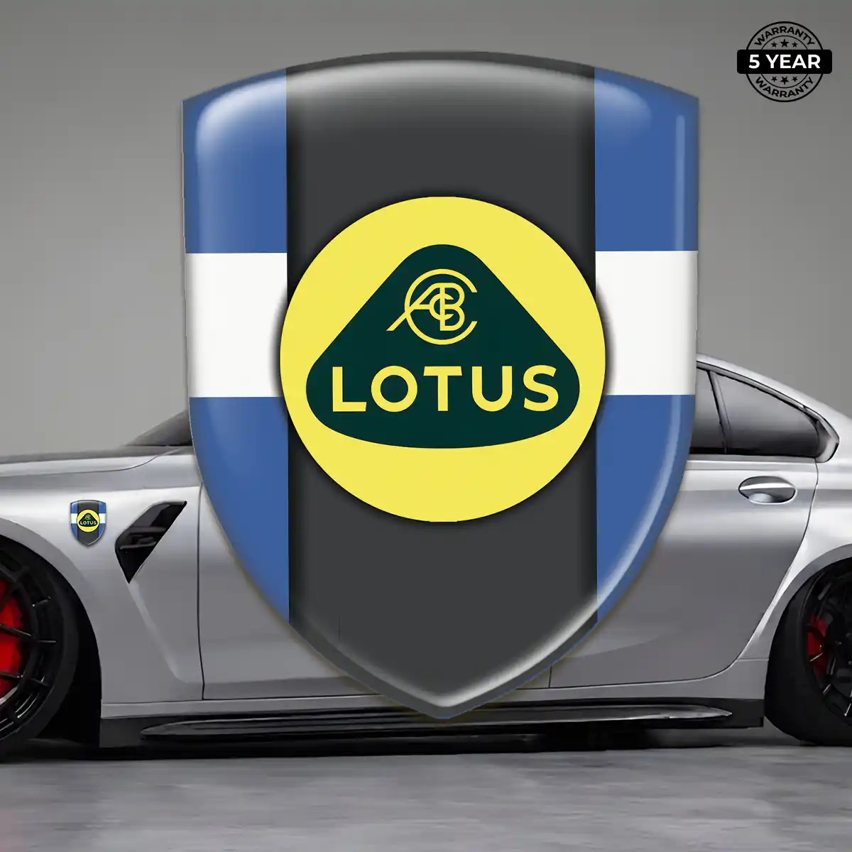 Lotus Vehicle Logo Sticker Resin Elite