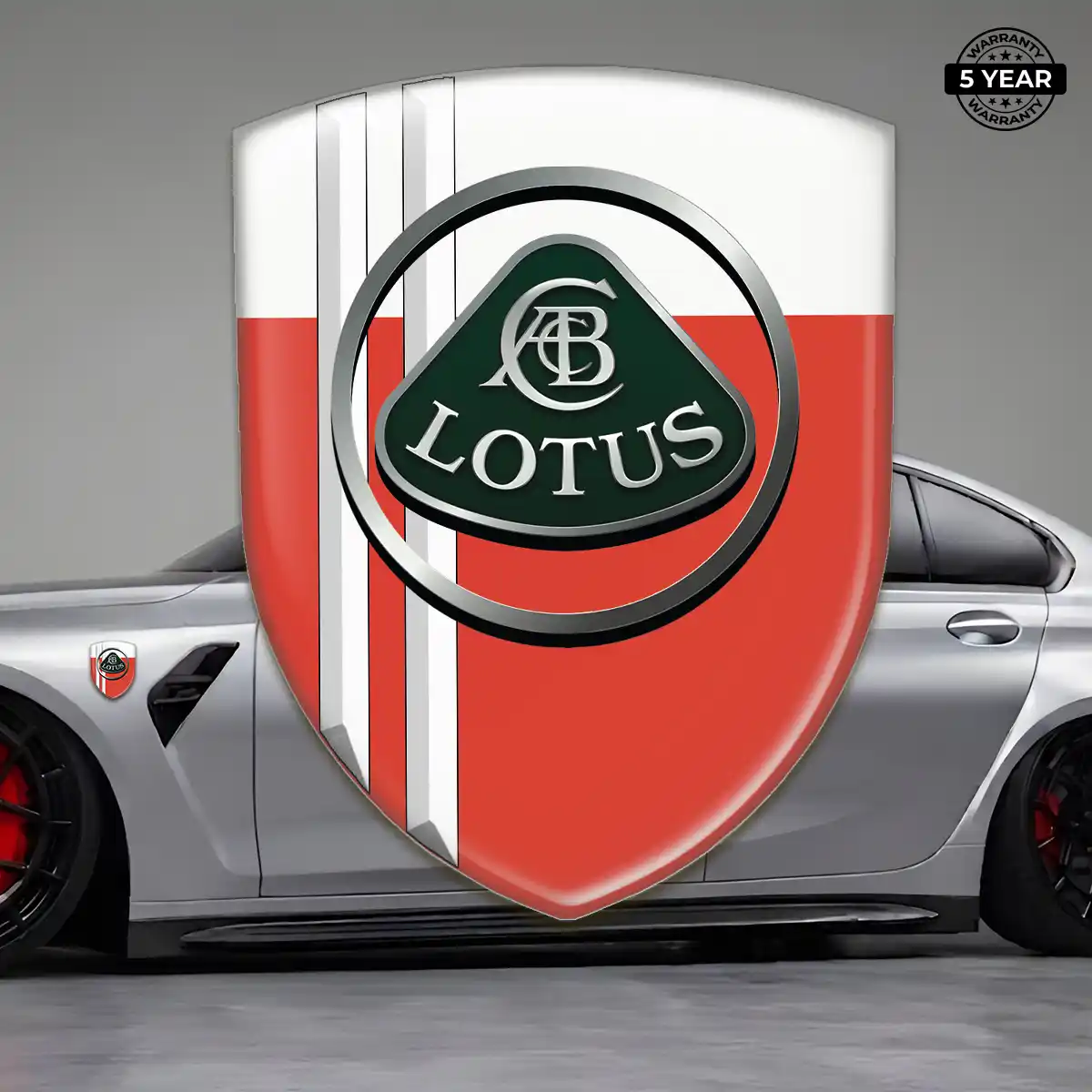 Lotus Vehicle Logo Sticker Sleek Style