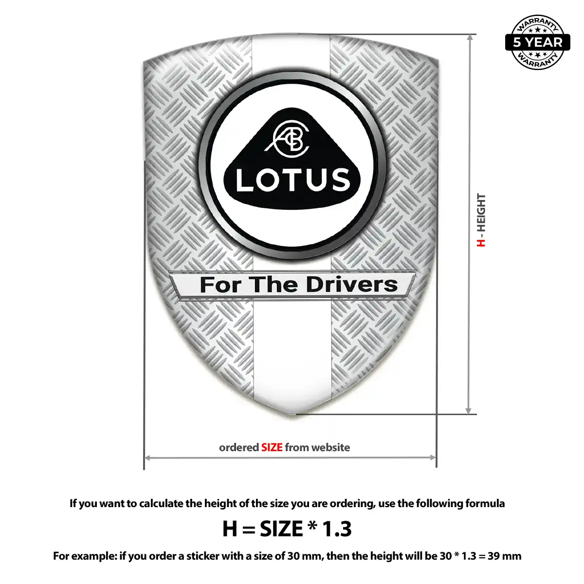 Lotus Vehicle Logo Sticker Superior Craft