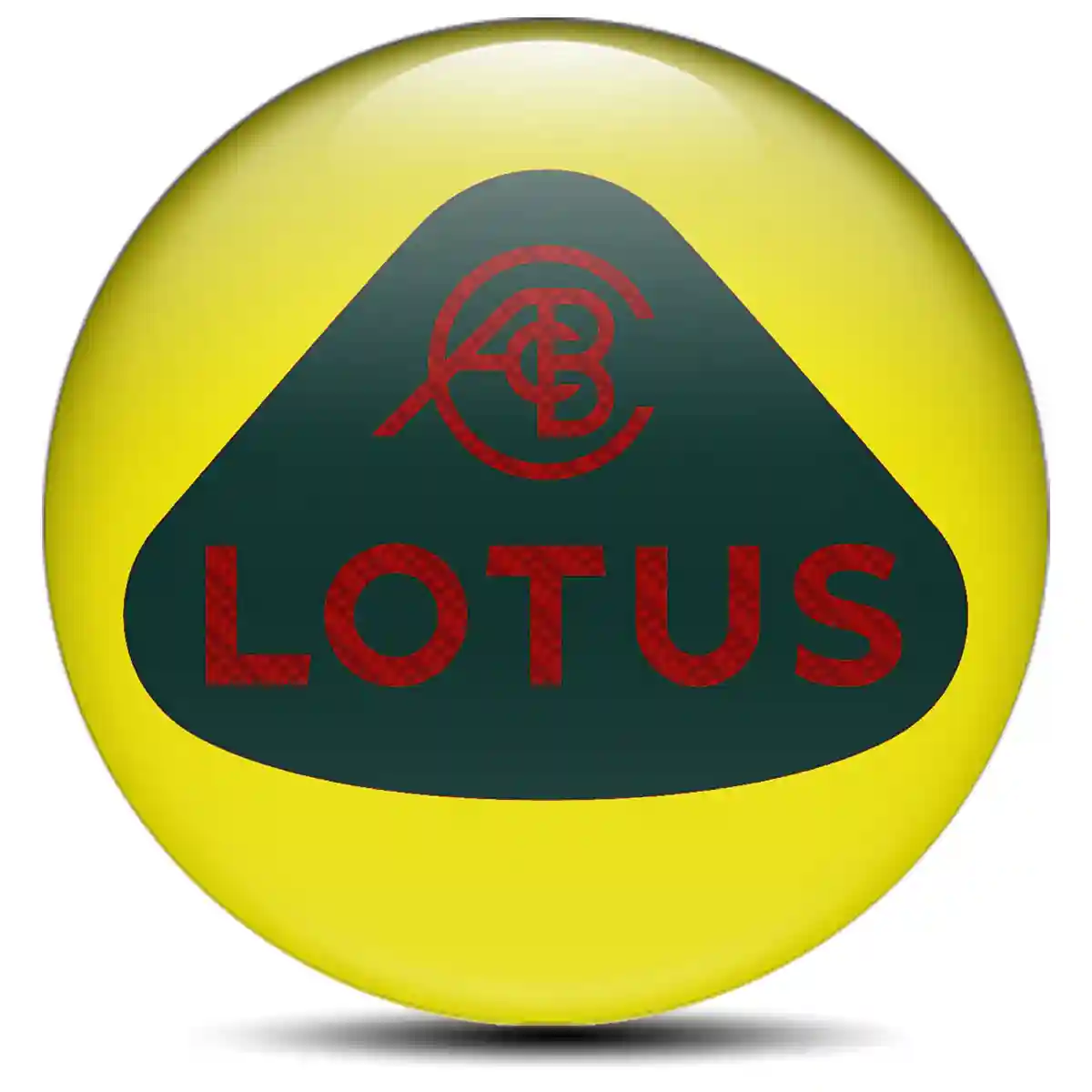 Lotus Wheel Emblem Self-Adhesive High Quality