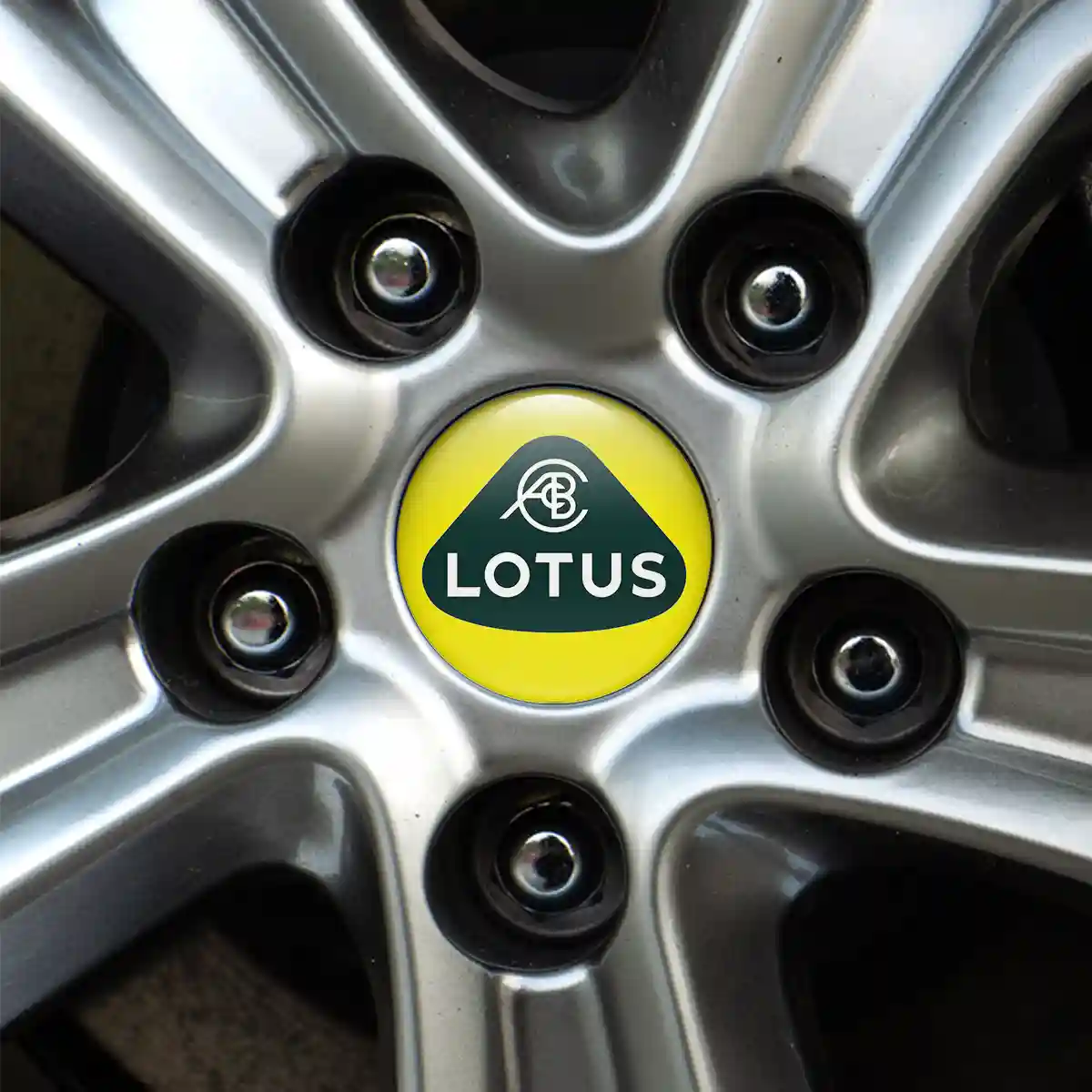 Lotus Wheel Emblems Stylish Design