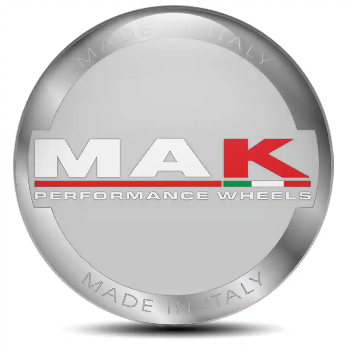 MAK Domed Sticker Sleek Style